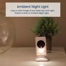 Babysense Compact Video Baby Monitor with 2 Cameras Art.V24R-2 Цифровая видеоняня с дисплеем с 2 камерами