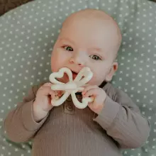 Haakaa Silicone Teether Clover Art.TPS038-OT Augstākas kvalitātes - silikona grabulis (100% dabisks)
