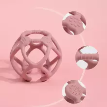 Haakaa Silicone Teething Ball  Art.TPS017-SG Grey Силиконовая погремушка (100% натуральная)