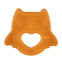 Haakaa Silicone Owl Teether  Art.TPS035  Silicone rattle (100% natural)