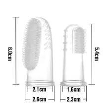 Haakaa  Silicone Finger Toothbrush  Art.TPS033