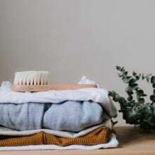 Haakaa Wool Baby Hair Brush Art.SGE012 Mīksta matu suka ar dabīgiem sariem,2 gab