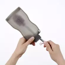 Haakaa Silicone Cleaning Brush  Art.NHK071-BH Blush Silicone brush for bottles and nipples