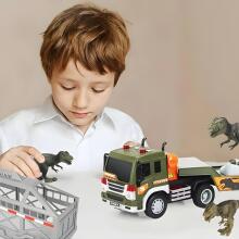 WOOPIE Dinosaur Transporter Truck with Sound and Light