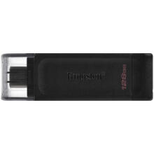 128GB DataTraveler 70 USB-C Melns