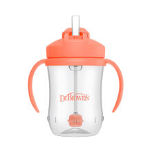 Dr.Brown's TC91103 First Straw Cup 270ml Coral +6m