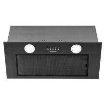 Zem skapja virtuves nosūcējs 52 cm melns BE-50