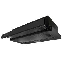 Kitchen telescopic hood 50cm black BT-238