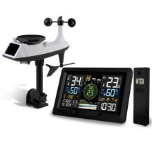 Weather station with wind and rain sensor BD-914 black