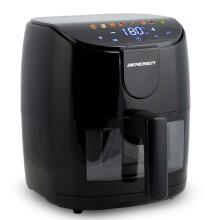 Фритюрница без масла Air fryer 4l Berdsen 1500W BD-658 черная