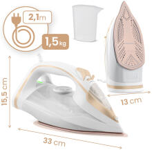 Steam Iron 3000W Berdsen BD-330 ceramic coating vertical operation