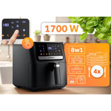 Oil-free fryer Air fryer Berdsen BD-662 black