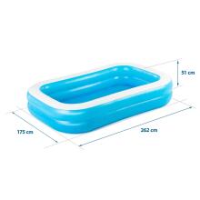 Надувной семейный бассейн 262 x 175 x 51 см Bestway 54006