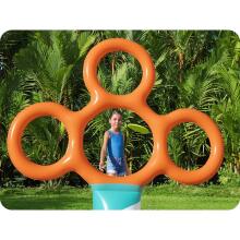 Frisbee Stand with Rings for Kids Bestawy