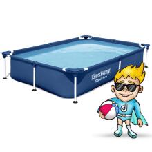 Taisnstūra rāmis baseins 221x150x43 cm 16in1 Bestway 56401N