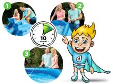 Intex 28122 3-in-1 Inflatable Pool 305 x 76 cm