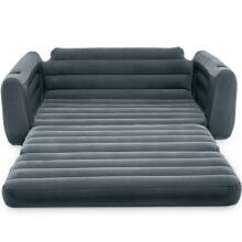 Velvet Sofa Mattress 2in1 + INTEX Pump 66552-66640