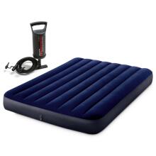 Intex 64758 Inflatable Mattress 191x137x25 cm with Piston Pump