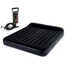 Inflatable Mattress 203x183x25 cm with Piston Pump INTEX 64144