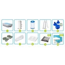 Intex 26790 10-in-1 Frame Pool 400 x 200 x 122 cm