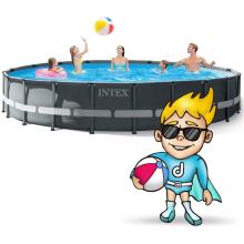 Intex 26334 610 x 122 cm 12-in-1 Frame Pool