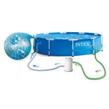 Intex 28202 15-in-1 Frame Pool 305 x 76 cm + Bubble Machine FREE