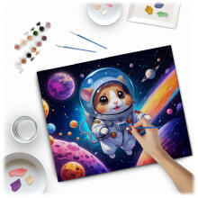 Painting by Numbers Image 40x50 cm Massido Astronaut