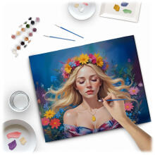 Painting by numbers image 40x50 cm Massido Portrait of a woman