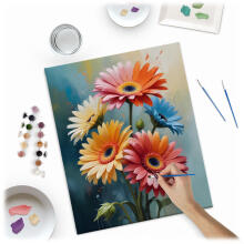 Painting by Numbers Image 40x50 cm Massido Flowers