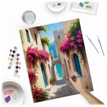 Gleznošana pēc numuriem Attēls 40x50 cm Massido Pilsētas ainava