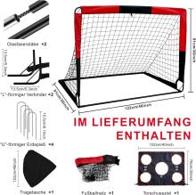 Bnlei 2-in-1 Football Goal  Art.270566 soccer goal, football 122 x 91 x 91 cm + target mat