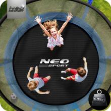 6ft/183cm Garden Trampoline with Inner Net and Ladder Neo-Sport