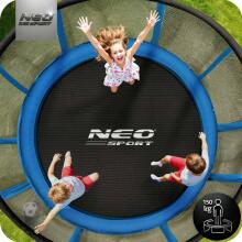 10ft/312cm Garden Trampoline with External Net and Ladder Neo-Sport
