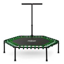 Fitness Trampoline with Handle 127 cm Neo-Sport - Hexagonal Green