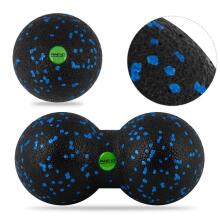 Ball + double massage ball - set - NS-997 black-blue