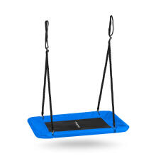 Stārķa ligzda taisnstūra šūpoles Neo-Sport Swingo 110 x 70 cm