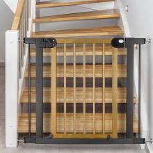 Melnā drošības vārtiņu barjera Nukido 718200