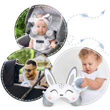 Nukido Rattle and Teether Pillow for Play Mat