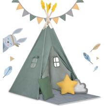 Tipi Tent for Kids NK-406 Nukido - Green
