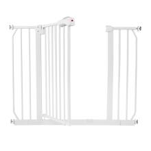 White safety gate barrier Nukido 718000