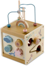 Wooden sensory toy cube NK-861 Nukido