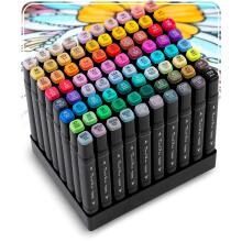 Alcohol Markers with Bag 80 pcs Nukido NK-912