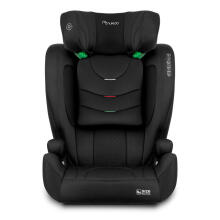Nukido Louis Mīkstā automašīnas sēdeklis melnā krāsā 15-36 kg ISOFIX