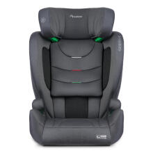 Nukido Louis mīkstā automašīnas sēdeklis pelēks 15-36 kg ISOFIX