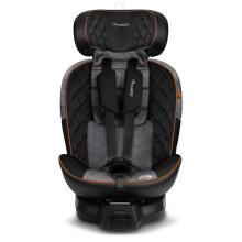 Автокресло Nukido Prestige Line Черно-Серое 0-36 кг ISOFIX