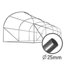 Garden Tunnel 2.5 x 4 m (10m2) Pink Plonos