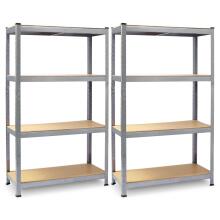 Металлическая полка для хранения, набор из 2 шт. 150 x 75 x 30 см Plonos PL-700