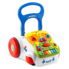 Izglītojošs staigājamais ratiņš ar mūziku 2in1 RK-744 Ricokids balts