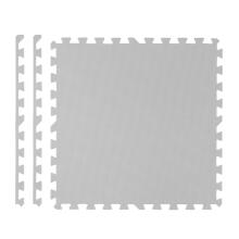 Large foam puzzle mat Ricokids 60x60 cm 4 pcs gray