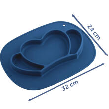Silicone Feeding Plate for Children Crown Ricokids